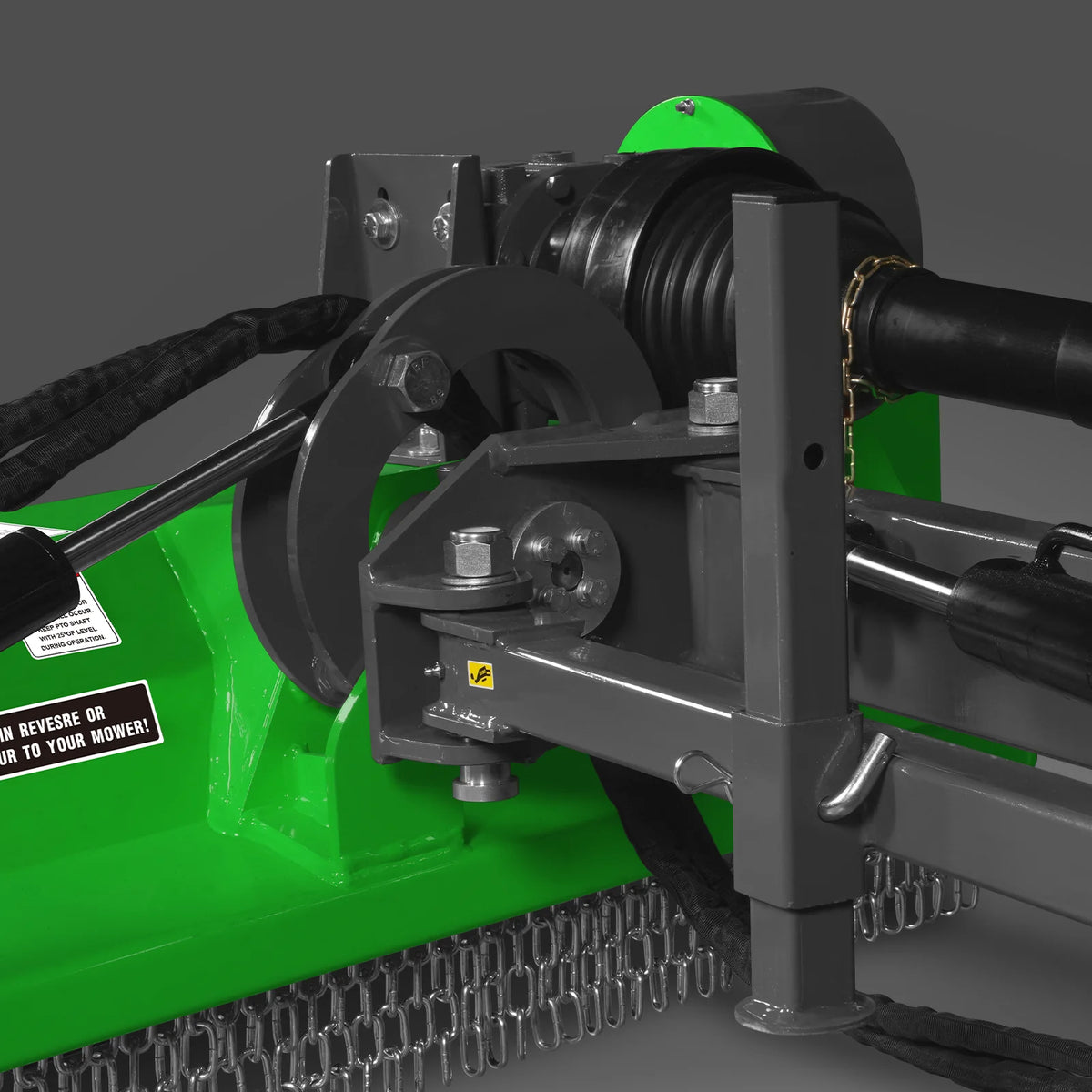 MechMaxx 65" Offset Ditch Bank Flail Mower — 3-Point, VAM65