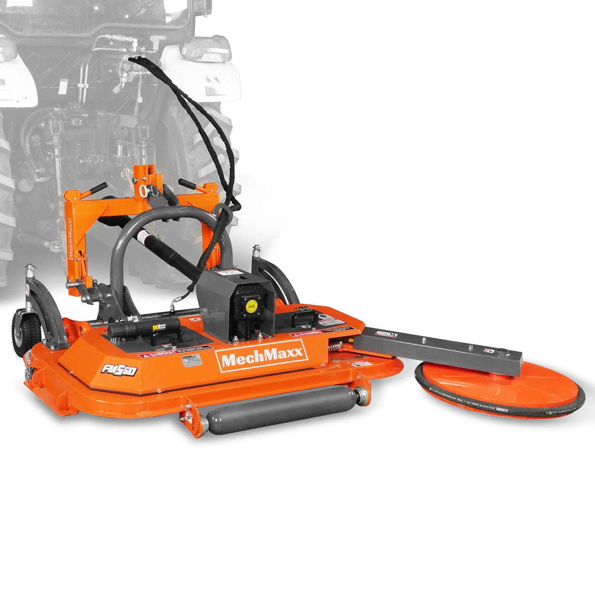 MechMaxx 60 in Orchard Finish Mower, 3 Point Hitch Cat.1, Hydraulic Offset, PTO Shaft Included with Shear Bolt, 20-45 HP, FMS60 - view 8
