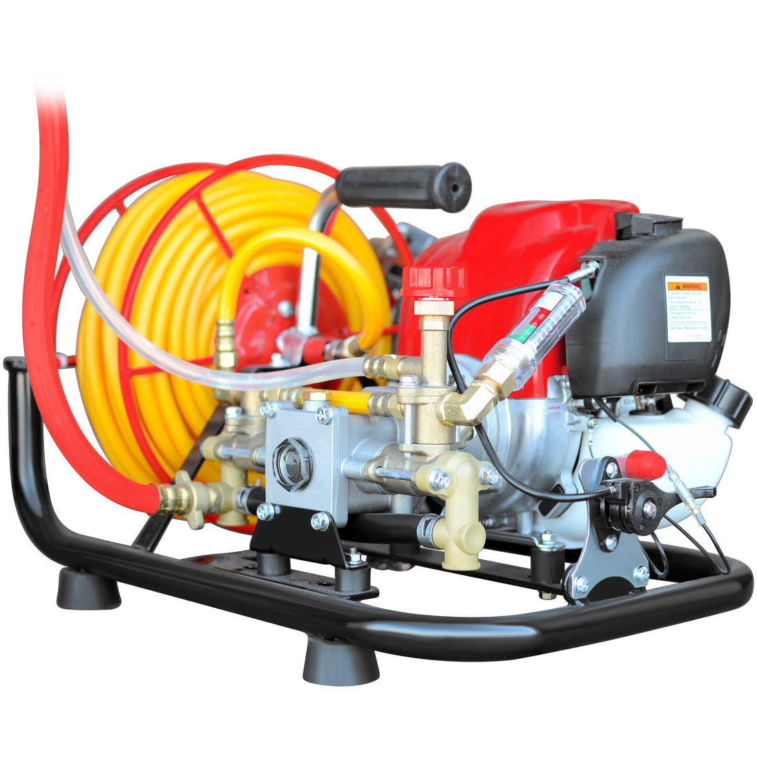 1.6HP Skid Sprayer Barrel Mount Only with Honda GX35 100ft Hose and 500 PSI Pump for Pest Control - view 13