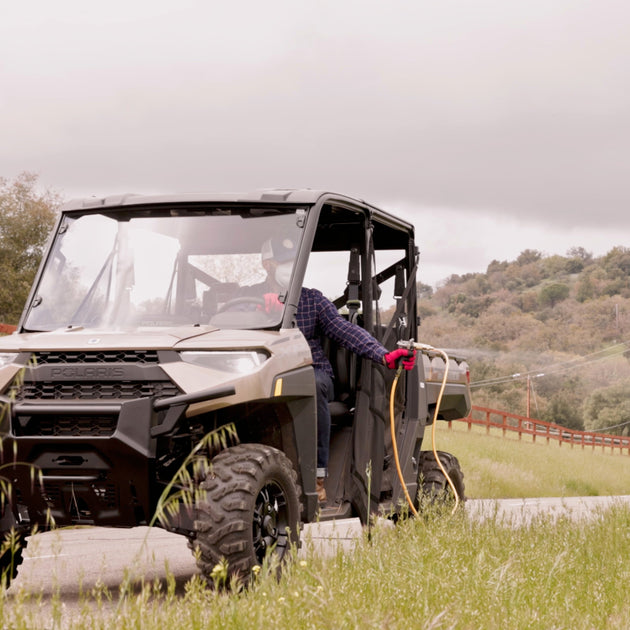 1.6HP Skid Sprayer Barrel Mount Only with Honda GX35 100ft Hose and 500 PSI Pump for Pest Control - view 2