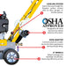 10" Honda Concrete Floor Grinder 10HP GXV390 Motor for Smoothing, Floor Prep, Coatings - view 6
