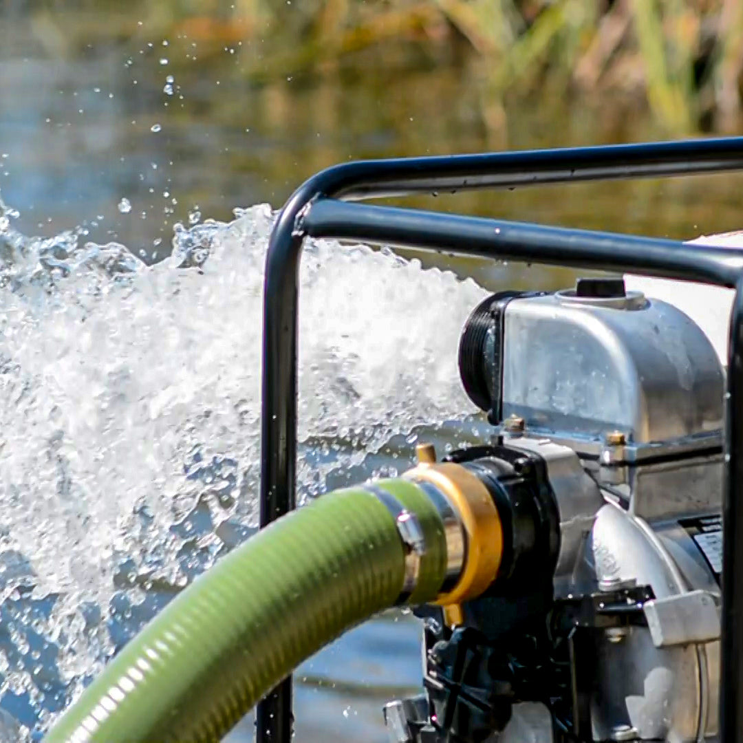 3 Inch Trash Water Pump 375 GPM 8 HP GX270 powered by Honda Portable Utility - view 12