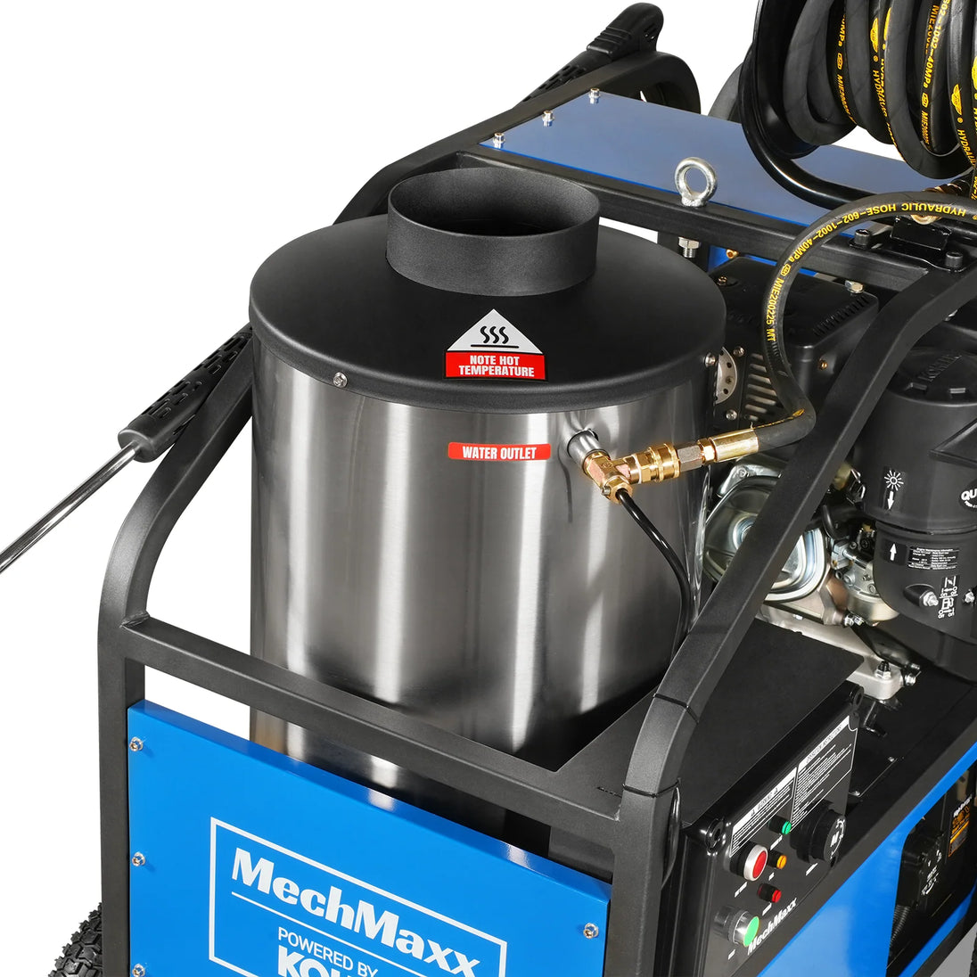 MechMaxx 4000 PSI 4 GPM KOHLER E-Start Engine Hot Water Pressure Washer with Hose Reel, HPW40K - view 7
