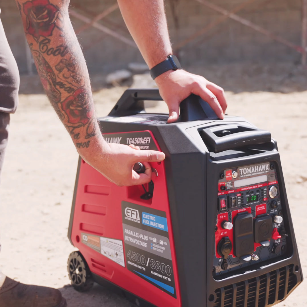 4500 Watt Inverter Generator Electronic Fuel Injection EFI Super Quiet Portable Gas Power Professional Use - view 3