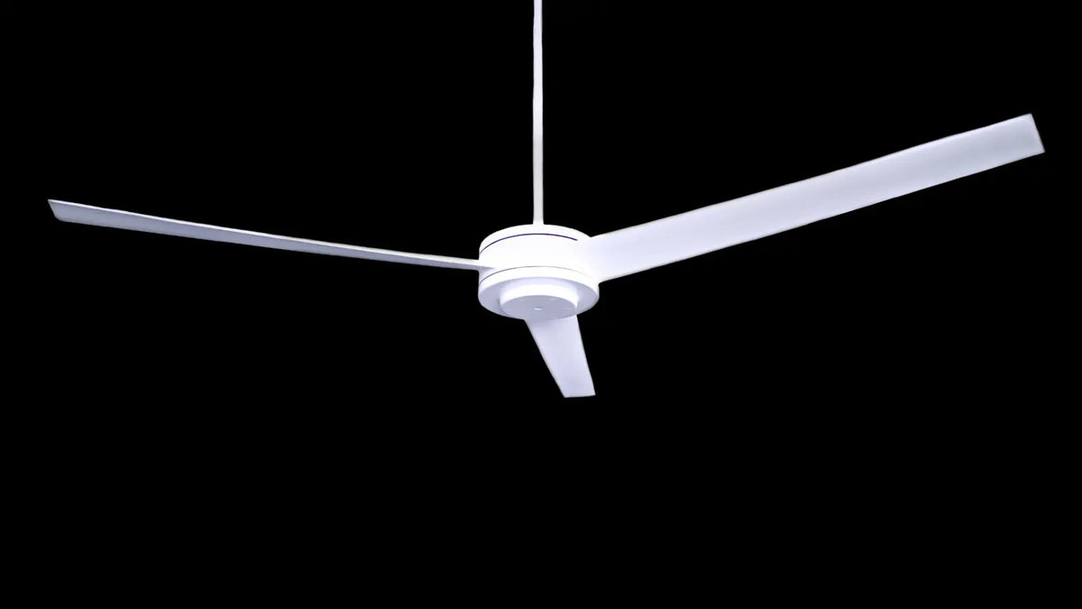 MacroAir Lincoln Street 3 white ceiling fan