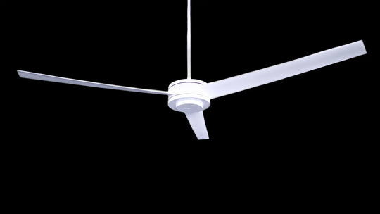 MacroAir Lincoln Street 3 white ceiling fan