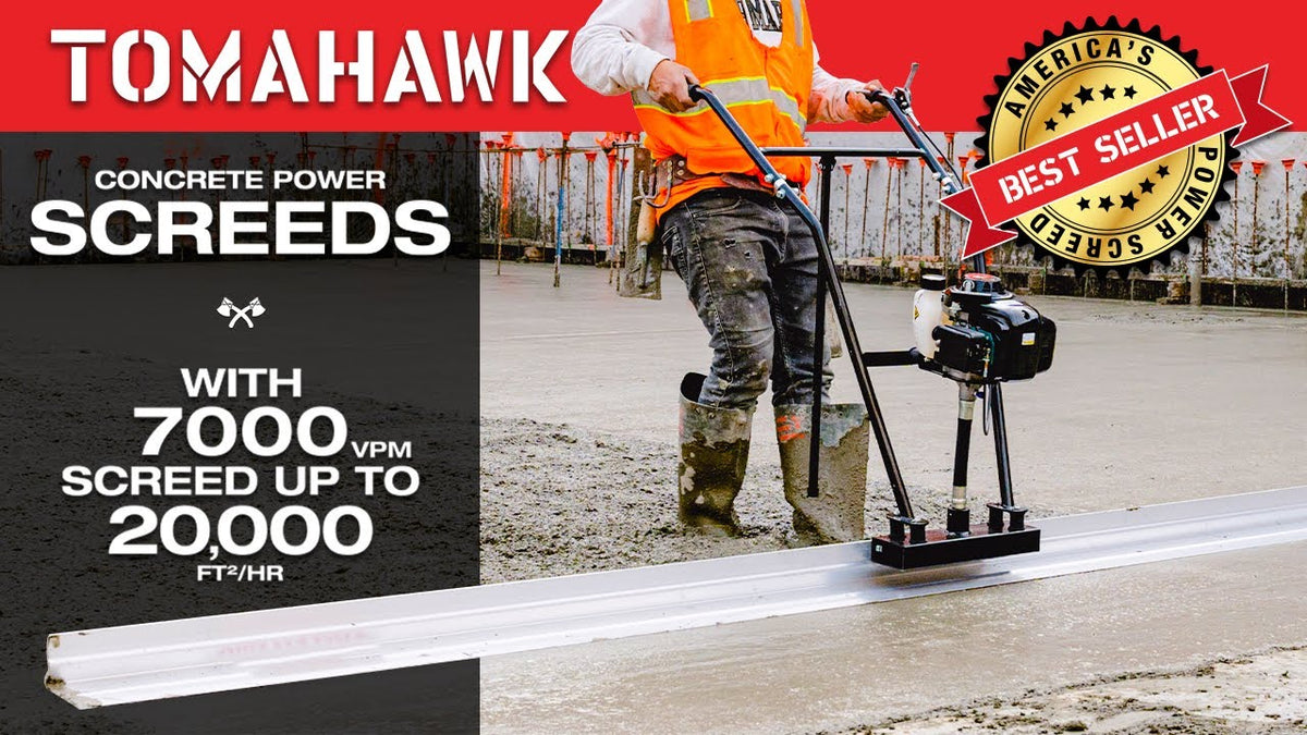 Aluminum Power Screed Concrete Finishing Blade Board (Choose 4ft, 6ft, 8ft, 10ft, 12ft, 14ft) - view 4