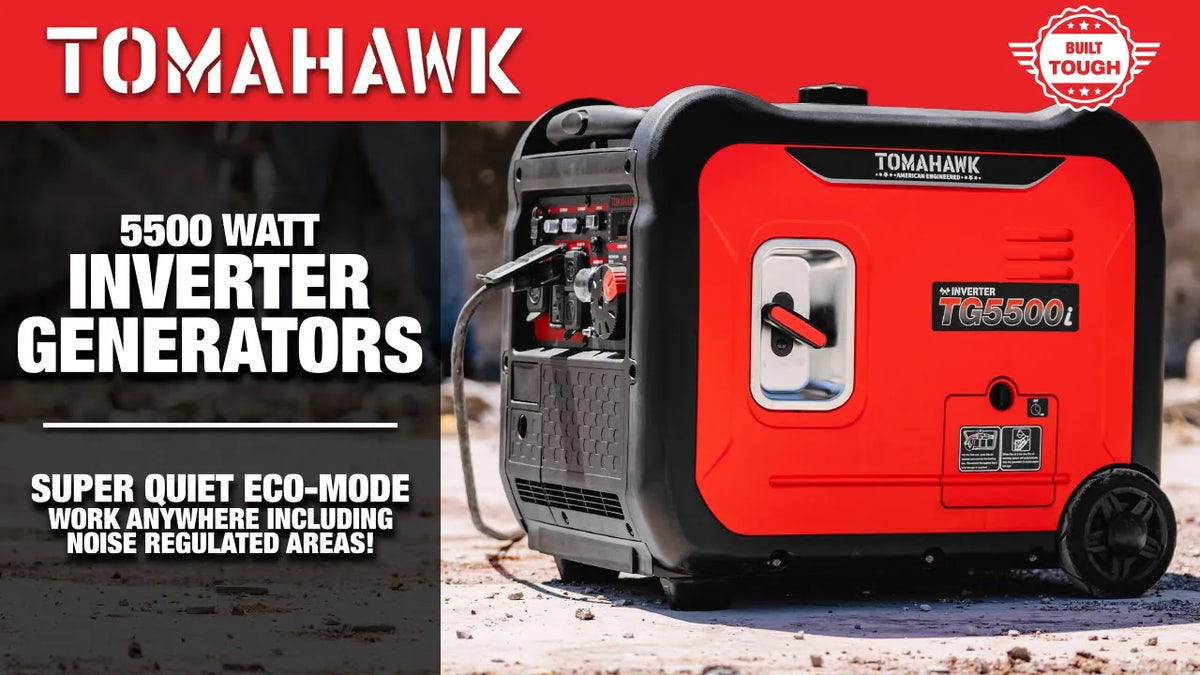 5500 Watt Inverter Generator Super Quiet Portable Gas Power Professional Use - view 4