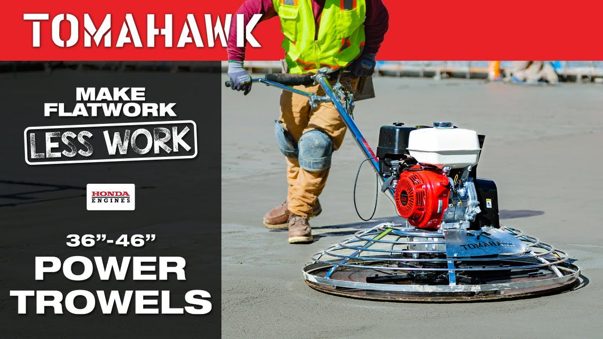 36" Concrete Power Trowel 5.5HP Honda with Float Pan Cement Finishing Tool - view 3