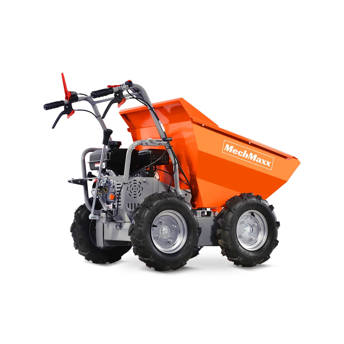 MechMaxx 660lbs Capacity 7HP Gas Powered Wheelbarrow Cart T30 3F+1R Gearbox , T30 - view 2