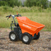 MechMaxx 660lbs Capacity 7HP Gas Powered Wheelbarrow Cart T30 3F+1R Gearbox , T30 - view 3