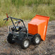 MechMaxx 660lbs Capacity 7HP Gas Powered Wheelbarrow Cart T30 3F+1R Gearbox , T30 - view 5