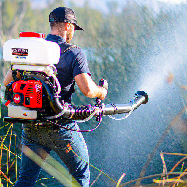 3.7 Gal Turbo Boosted Backpack Mosquito Fogger Leaf Blower for Pest Control - view 2
