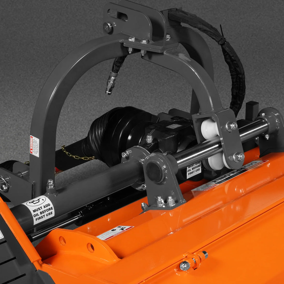MechMaxx 72" Heavy Duty PTO Flail Mower with Hydraulic Side Shift 3 Point 50-75 hp, KDK72H - view 6