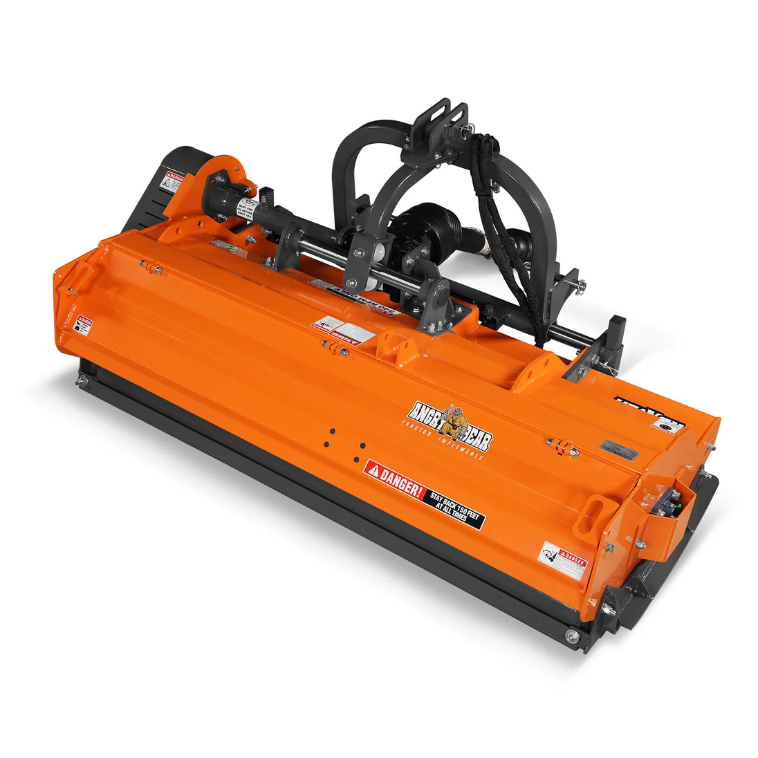 MechMaxx 72" Heavy Duty PTO Flail Mower with Hydraulic Side Shift 3 Point 50-75 hp, KDK72H - view 4