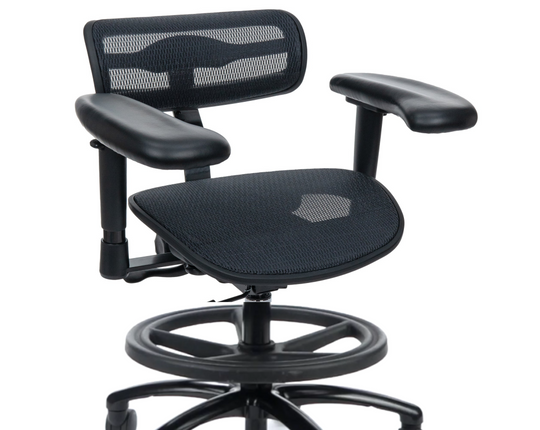 Padded paddle armrests for Stealth chair