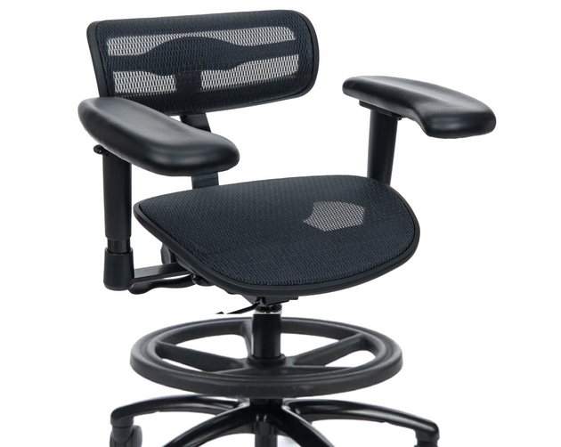 Padded paddle armrests for Stealth chair