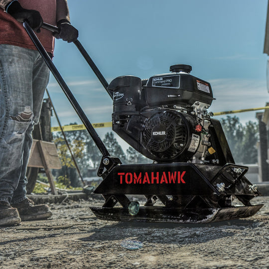 Vibratory Plate Compactor Tamper with Kohler Engine for Dirt Gravel Soil Compaction - view 2