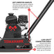 Vibratory Plate Compactor Tamper with Kohler Engine for Dirt Gravel Soil Compaction - view 7