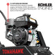 Vibratory Plate Compactor Tamper with Kohler Engine for Dirt Gravel Soil Compaction - view 6