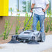 Commercial 38" Push Sweeper with Triple Power Brooms - view 2