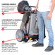 Commercial 38" Push Sweeper with Triple Power Brooms - view 11