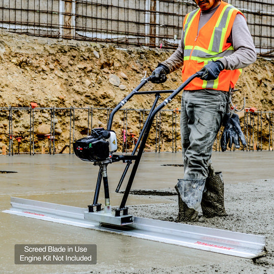 Tomahawk Power Aluminum Concrete Screed Blade Bundle (Choose 3 Boards) - view 2
