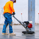 24" Concrete Power Trowel Edger 5.5HP Honda Float Pan Blade Screed Finishing Tool - view 2