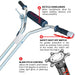 24" Concrete Power Trowel Edger 5.5HP Honda Float Pan Blade Screed Finishing Tool - view 6