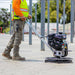 24" Concrete Power Trowel Edger 6HP Kohler Float Pan Blade Screed Finishing Tool - view 3
