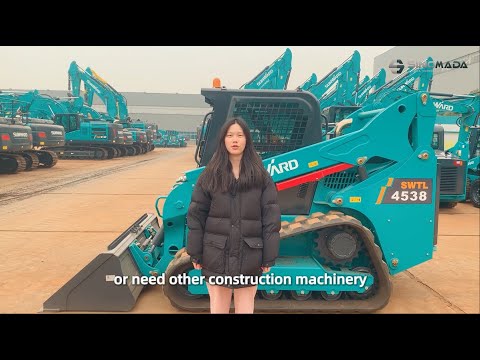 Sunward SWTL4538 Telehandler in action
