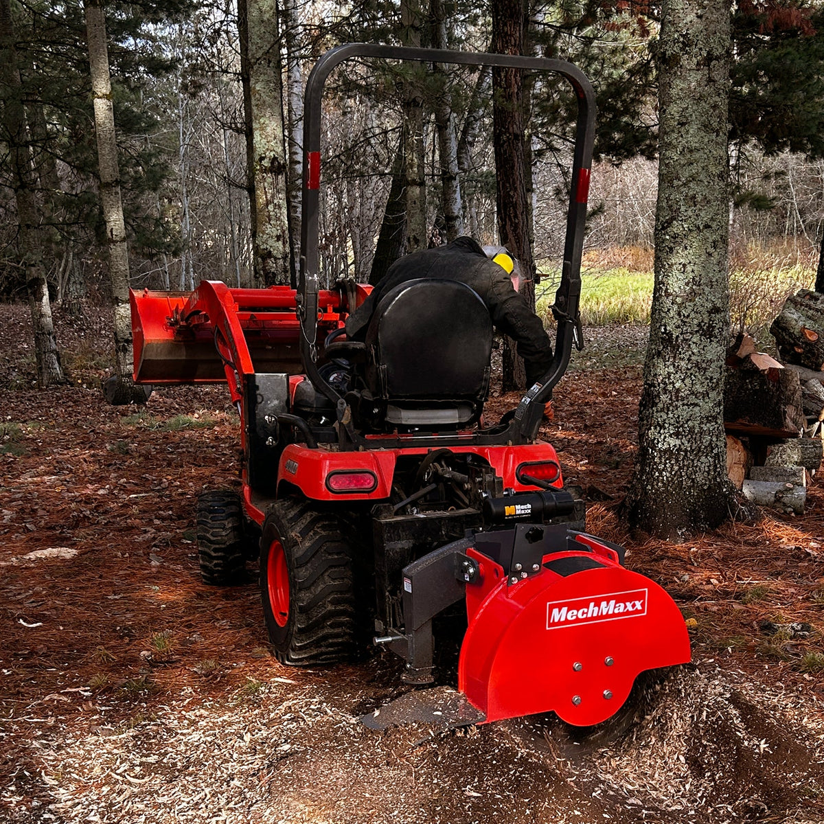 MechMaxx 3-Point PTO Stump Grinder with 34 Carbide Teeth (PTO Shaft Included with Slip Clutch), for 15-45HP Tractor, SG24 - view 8