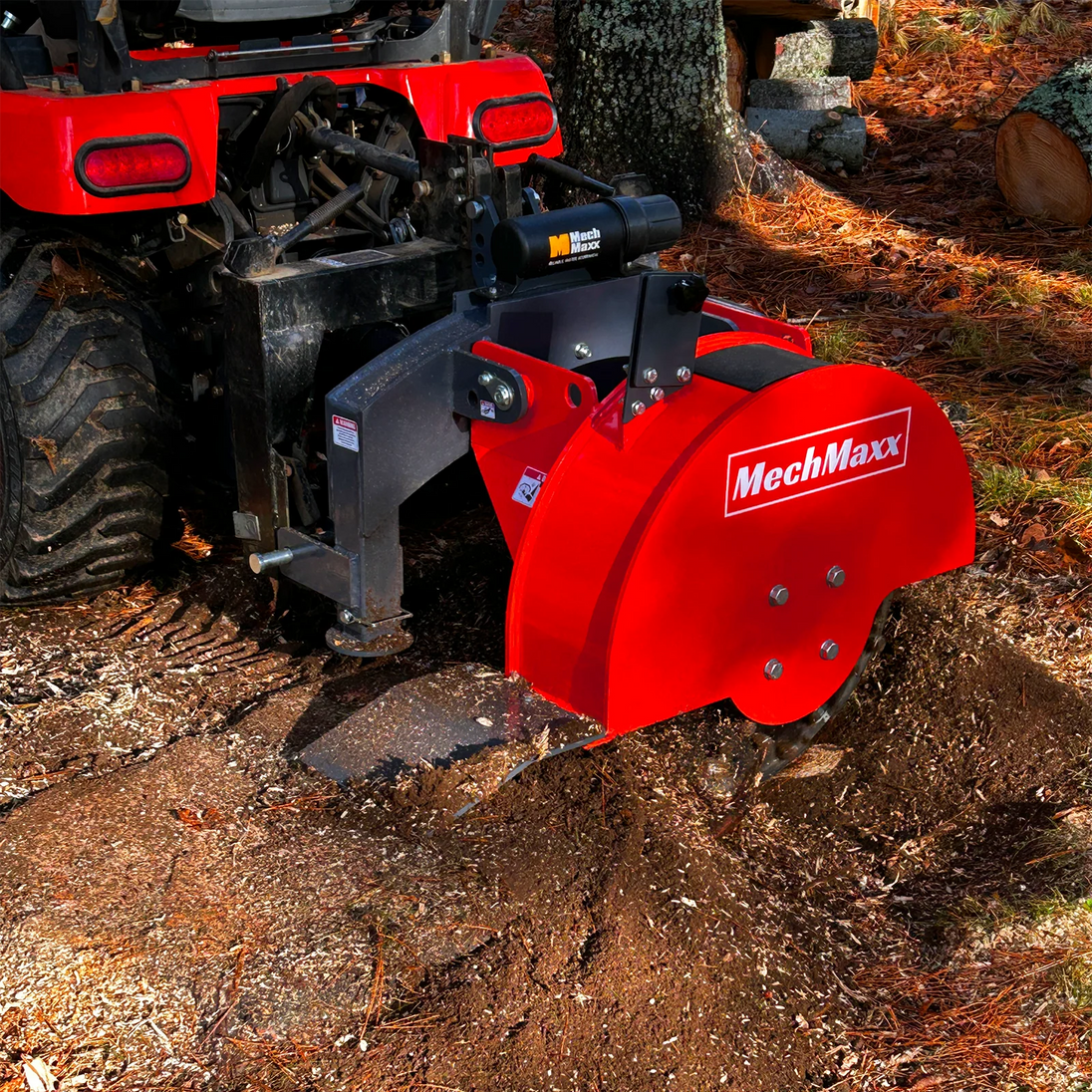 MechMaxx 3-Point PTO Stump Grinder with 34 Carbide Teeth (PTO Shaft Included with Slip Clutch), for 15-45HP Tractor, SG24 - view 6