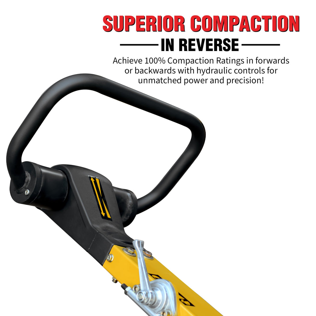 6.5 HP Honda Reverse Hydraulic Plate Compactor for Asphalt, Aggregate, Cohesive Soil Compaction - view 7