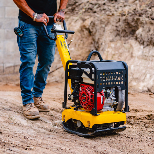5.5 HP Honda Reverse Plate Compactor 19x14 Plate for Asphalt, Aggregate, Cohesive Soil Compaction - view 2