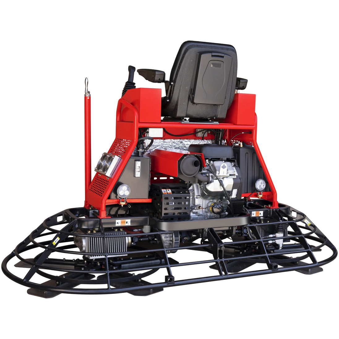 8 Foot Ride-On Concrete Power Trowel with 35HP Vanguard Engine - view 12