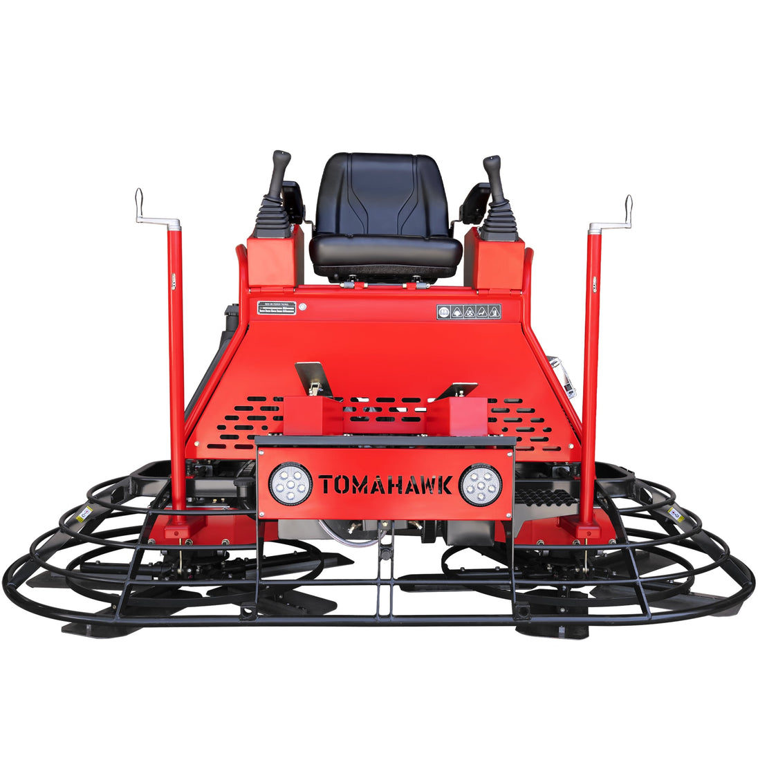 8 Foot Ride-On Concrete Power Trowel with 35HP Vanguard Engine - view 8