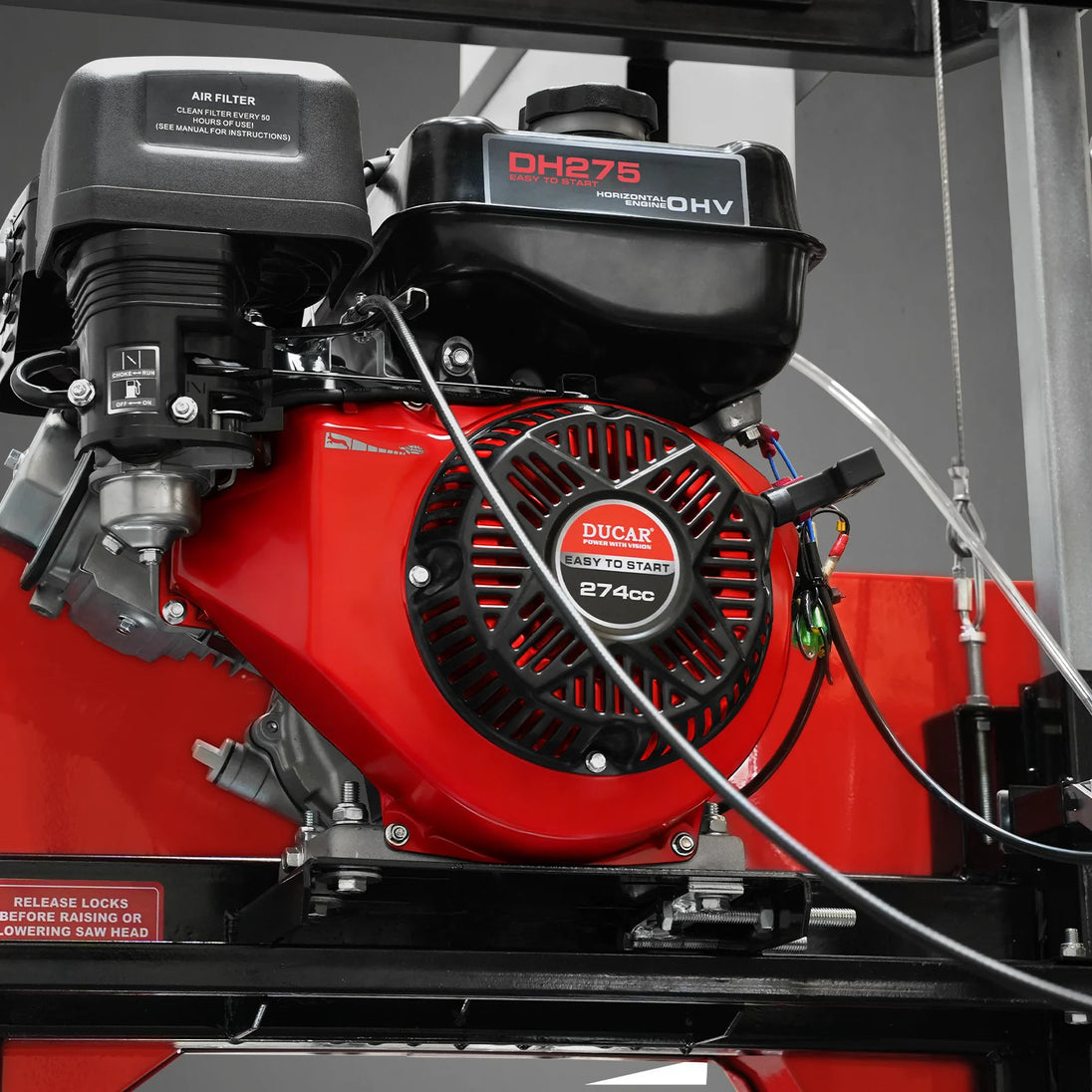 MechMaxx 22" Portable Sawmill — 274cc 8.1HP Gasoline, SM-22
