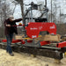 MechMaxx 26 inch Portable Sawmill SM-26 milling lumber