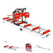 MechMaxx 32" Portable Sawmill (5 x Blades Included), HONDA GX390 389cc E-Start Gasoline Engine, 26.5" Board Width, 20' Track Length (13' Track Length + 6.4' Track Extension Included) , SM-32