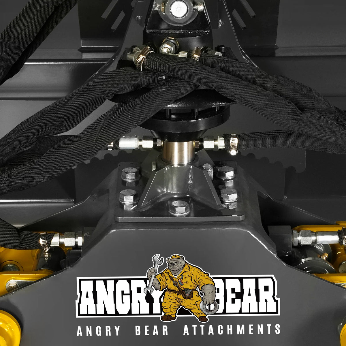 MechMaxx 50" Skid Steer Rotary Log Grapple, 360° Rotation, 3000 Lbs Capacity - view 3