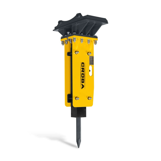 MechMaxx 300 ft-lbs Hydraulic Concrete Breaker — Mini Skid Steer Attachment