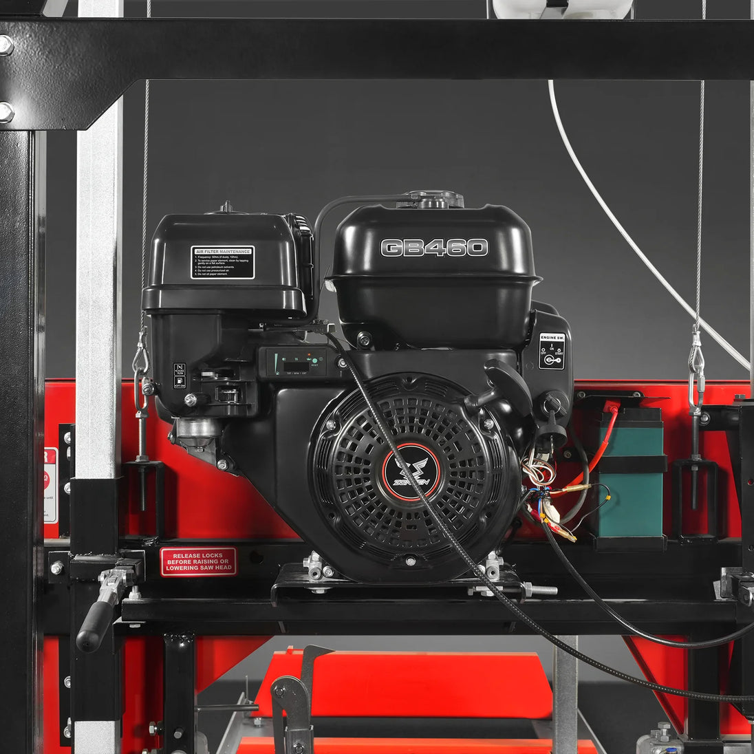 MechMaxx 26" Portable Sawmill — 459cc 15HP E-Start, SM-26