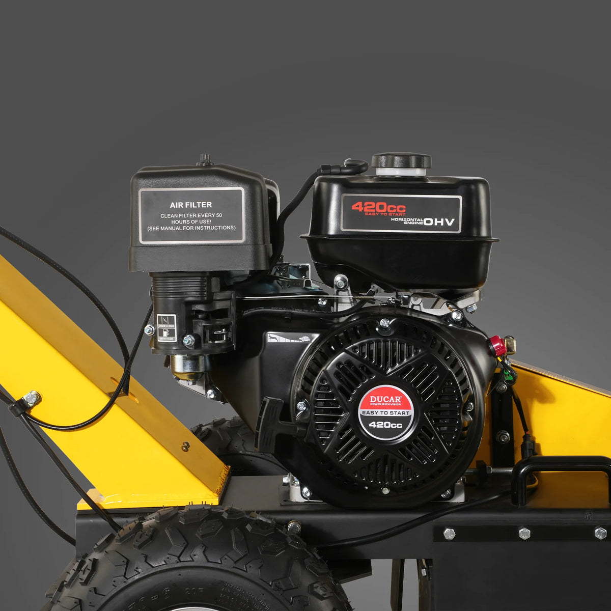 MechMaxx 15HP 420cc Gasoline Engine Tree Stump Root Grinder, SGR1500 - view 2