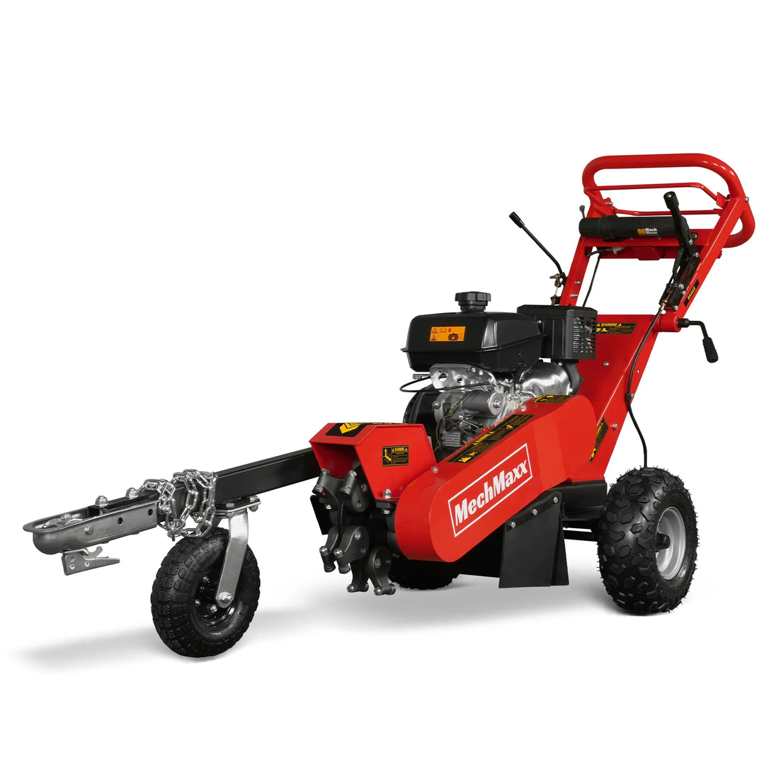 MechMaxx 15-inch 14hp 429cc KOHLER E-Start Stump Grinder with Tow Bar, SG380