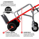 Electric Dolly Cart Hand Truck 570 lbs Capacity for Warehouses Shops & Material Handling - view 4
