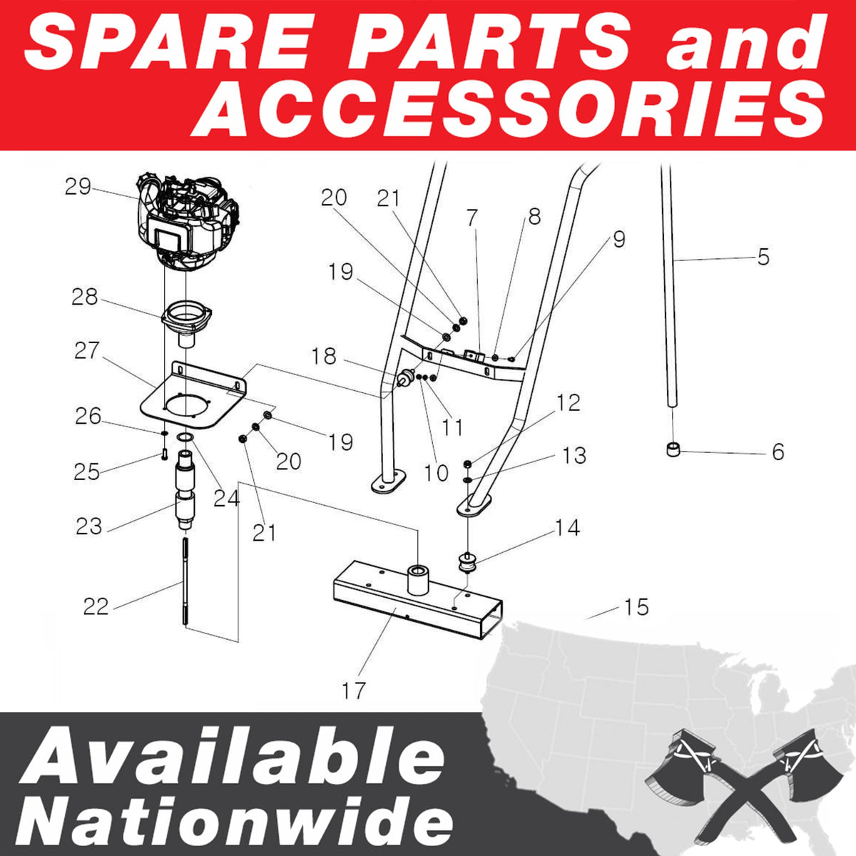 Tomahawk Power Concrete Screed Three Aluminum Blade Bundle (Choose 3 Boards) - view 12