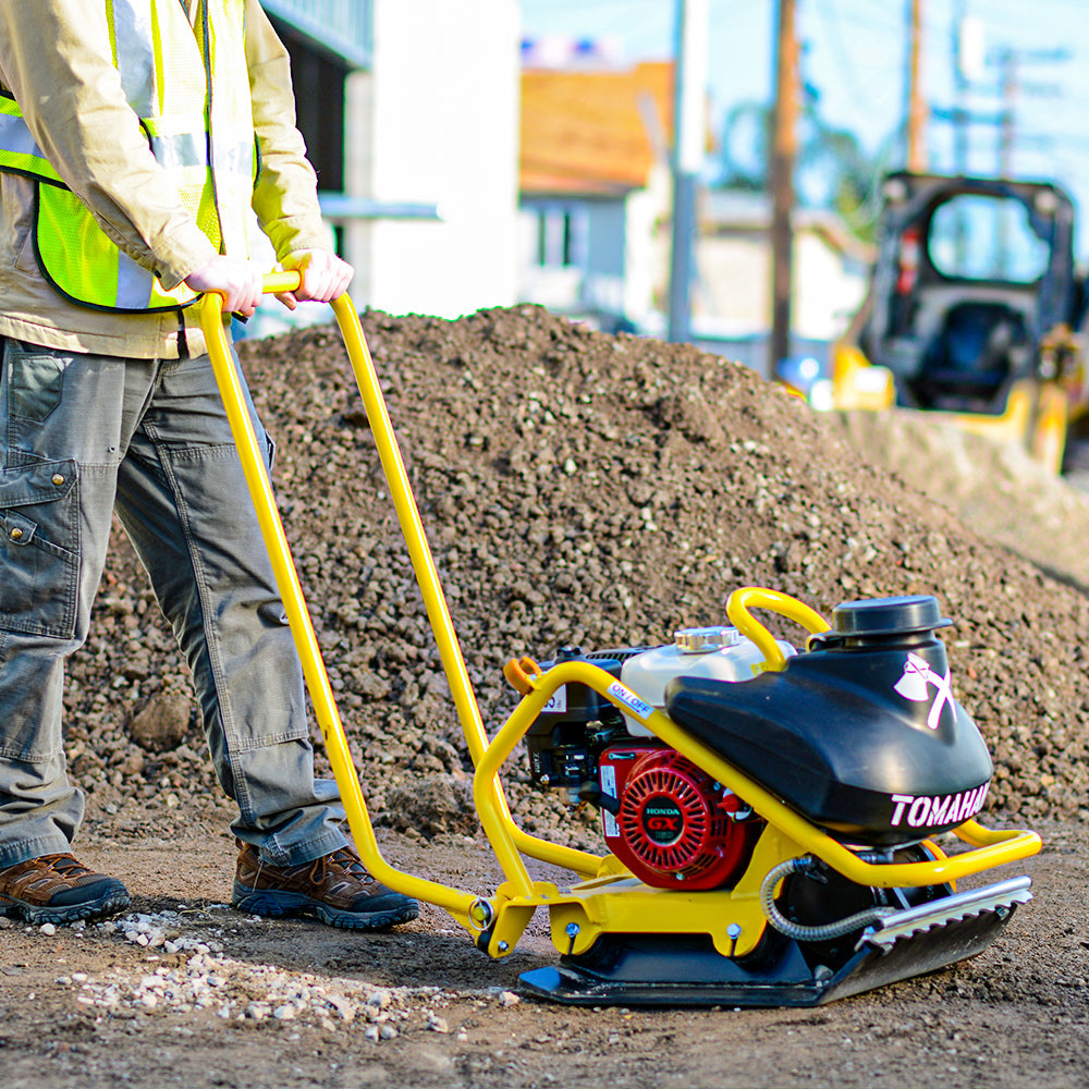 5.5 HP Honda Vibratory Plate Compactor for Asphalt Aggregate Soil Compaction - view 2