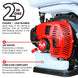 3.7 Gal Turbo Boosted Backpack Mosquito Fogger Leaf Blower for Pest Control - view 6