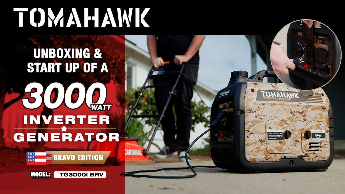 3000 Watt Inverter Generator Super Quiet Portable Gas Power Professional Use - Camo Special Edition - view 3